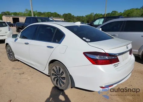 2017 Honda Accord Hybrid Ex-L из США, поврежденный, VIN JHMCR6F58HC013001